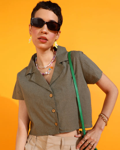Women Regular Fit Striped Casual Shirt