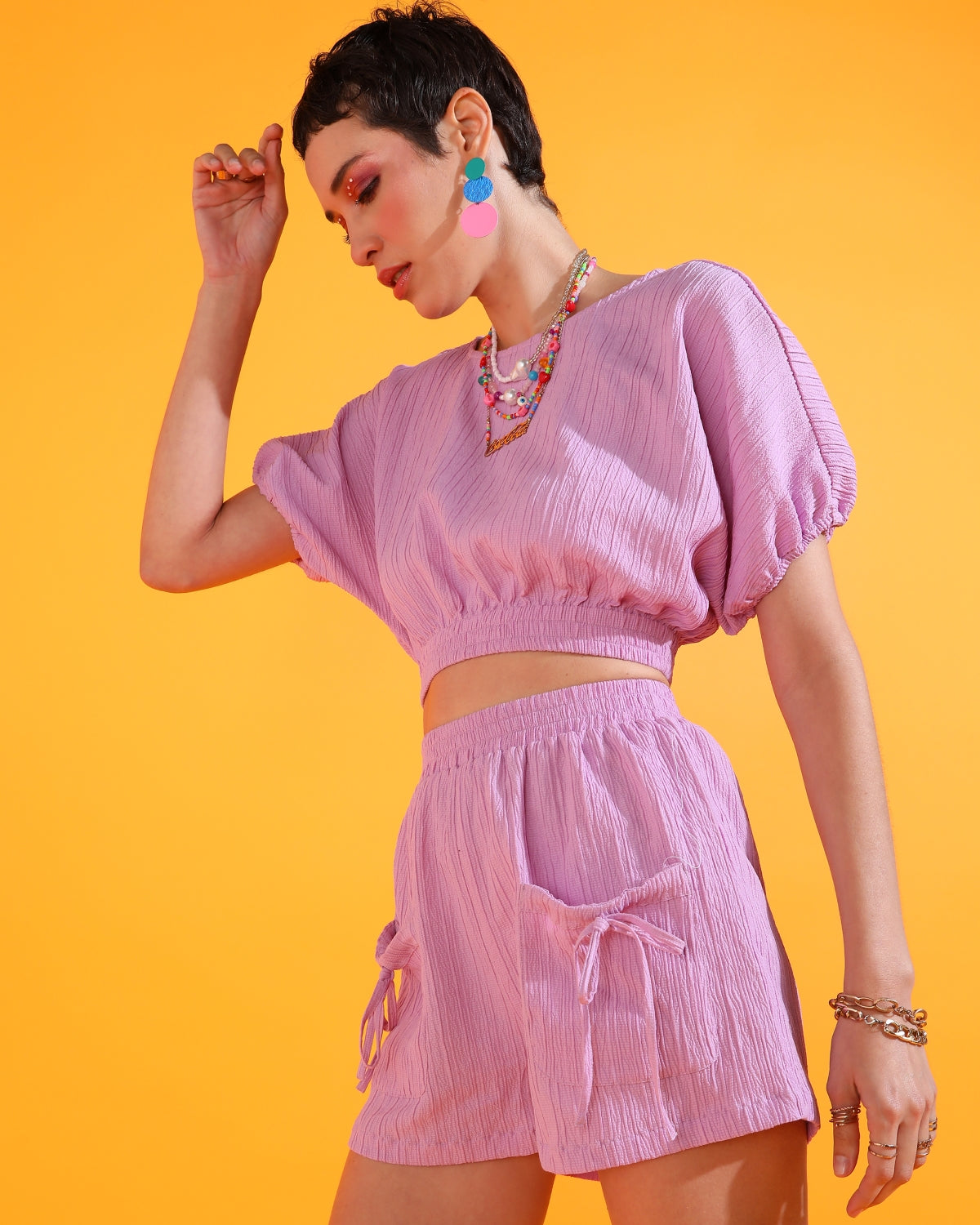 Top Regular Shorts Co-ords Set