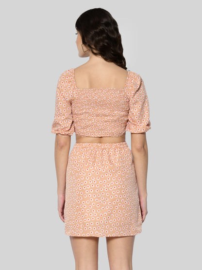 Women Bodycon Beige Mini/Short Dress