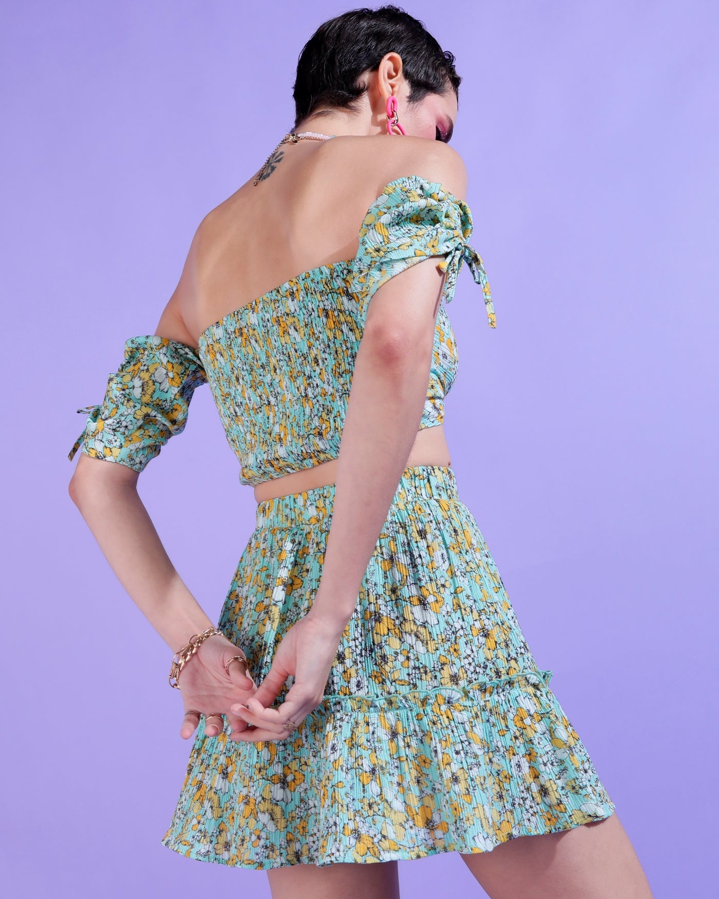 Top Skirt Co-ords Set