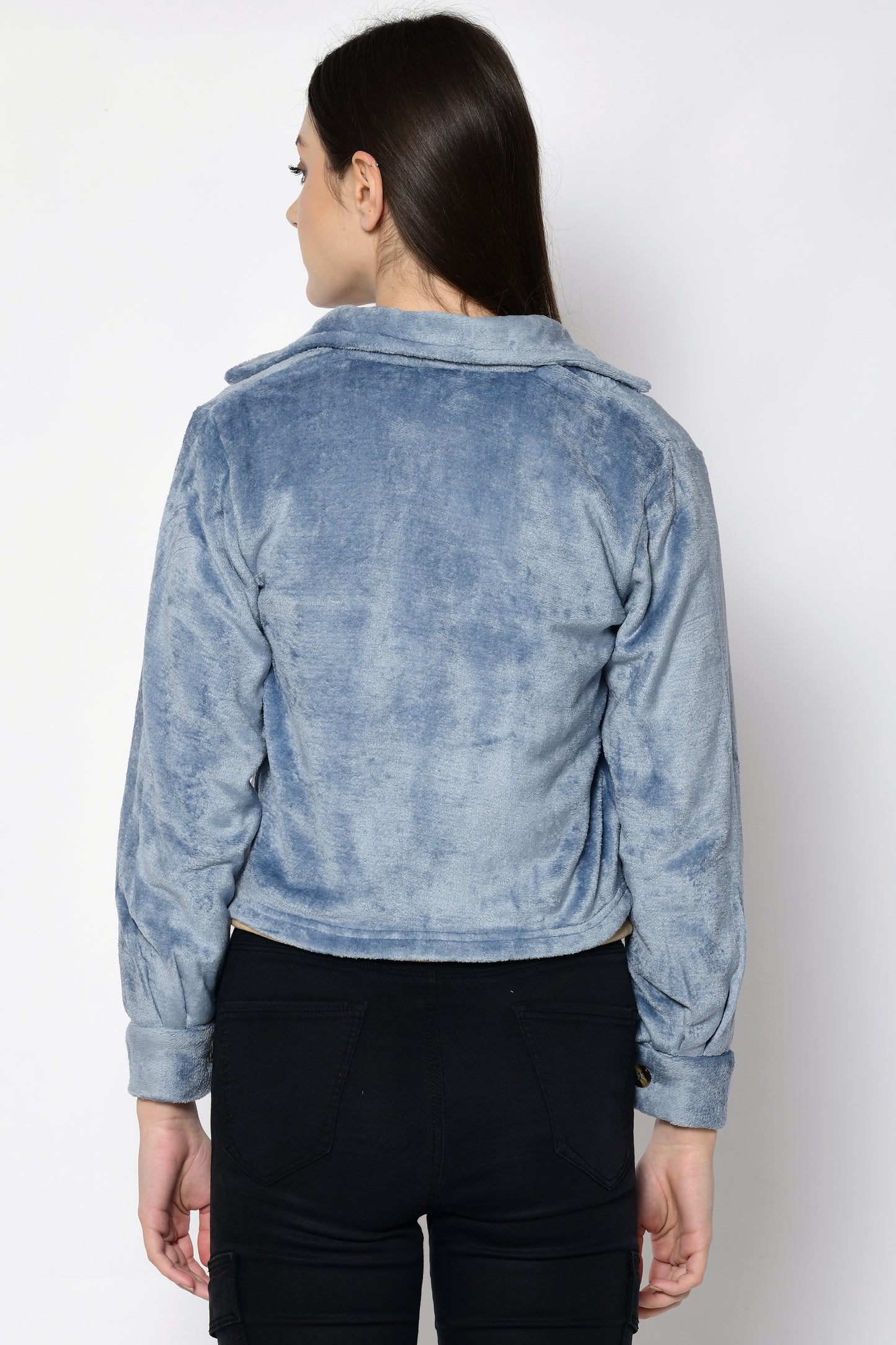 Women Solid Casual Jacket
