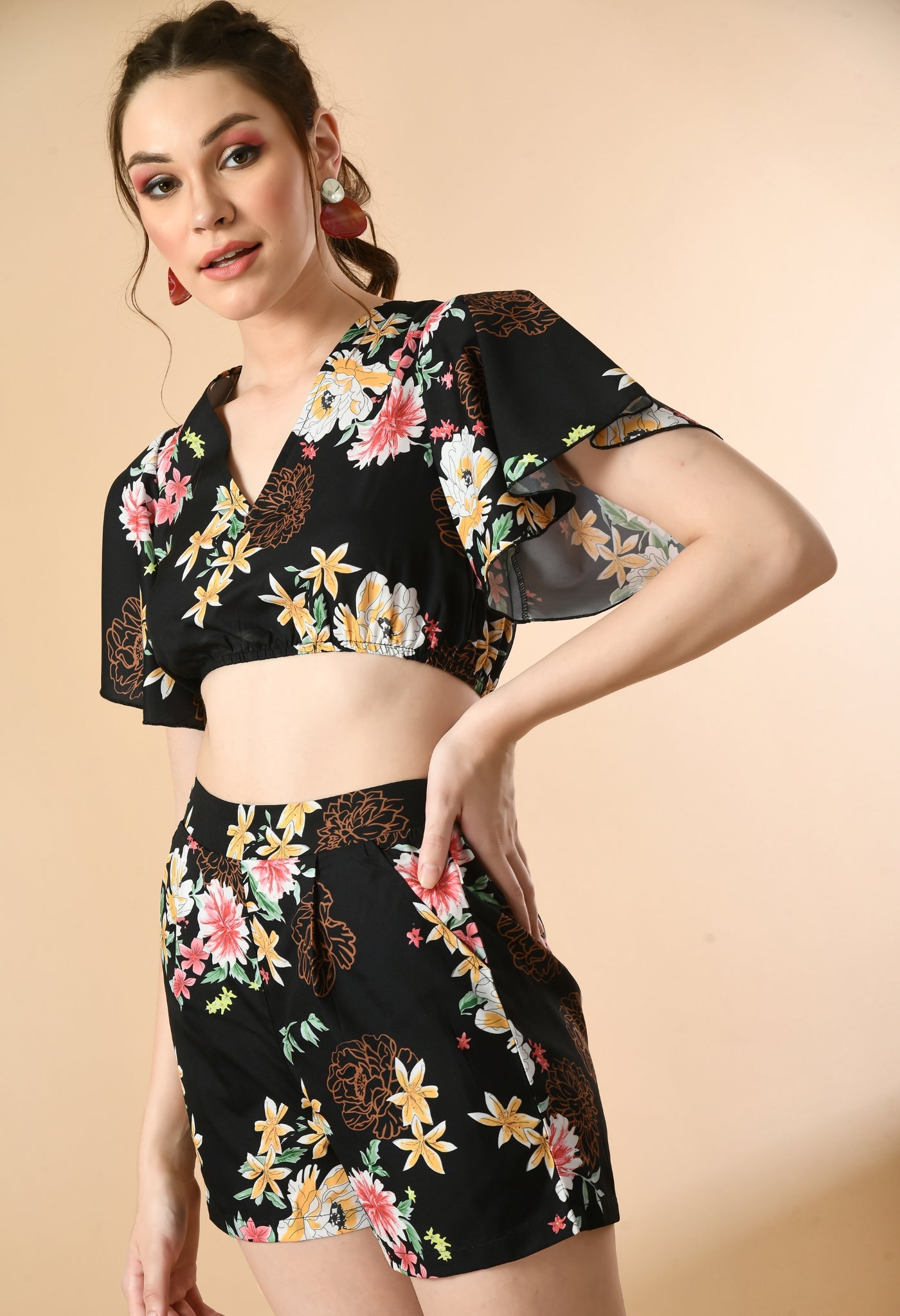 Top Regular Shorts Co-ords Set