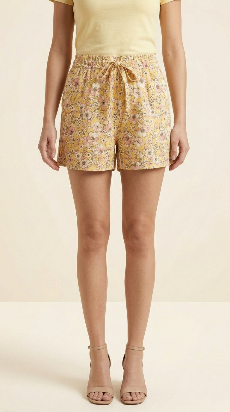 Women Floral Printed Shorts