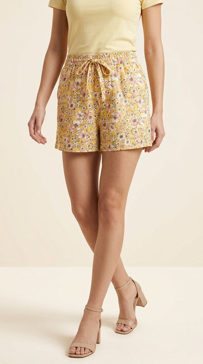 Women Floral Printed Shorts